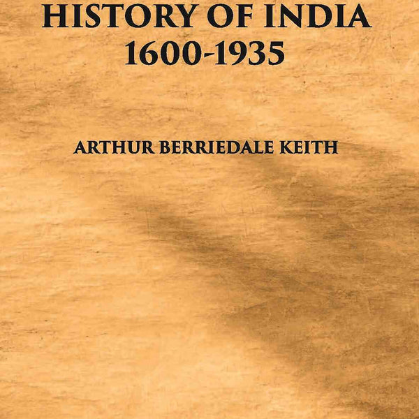 A Constitutional History Of India: 1600-1935 - Gyan Books - Distacart