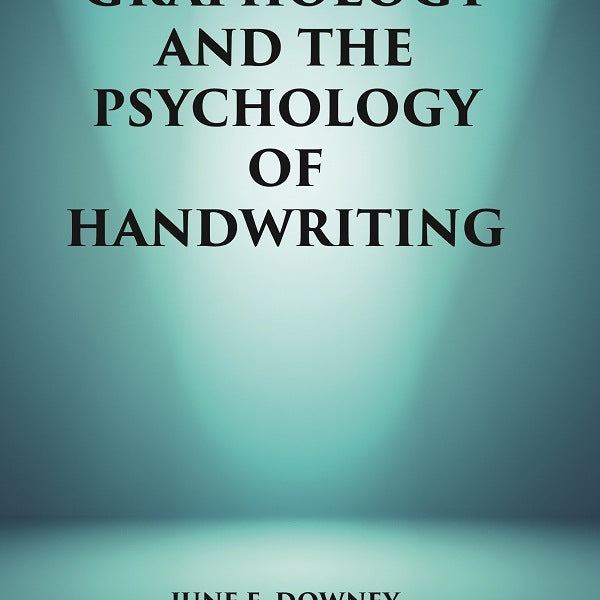 Graphology and the Psychology of Handwriting - Gyan Books - Distacart