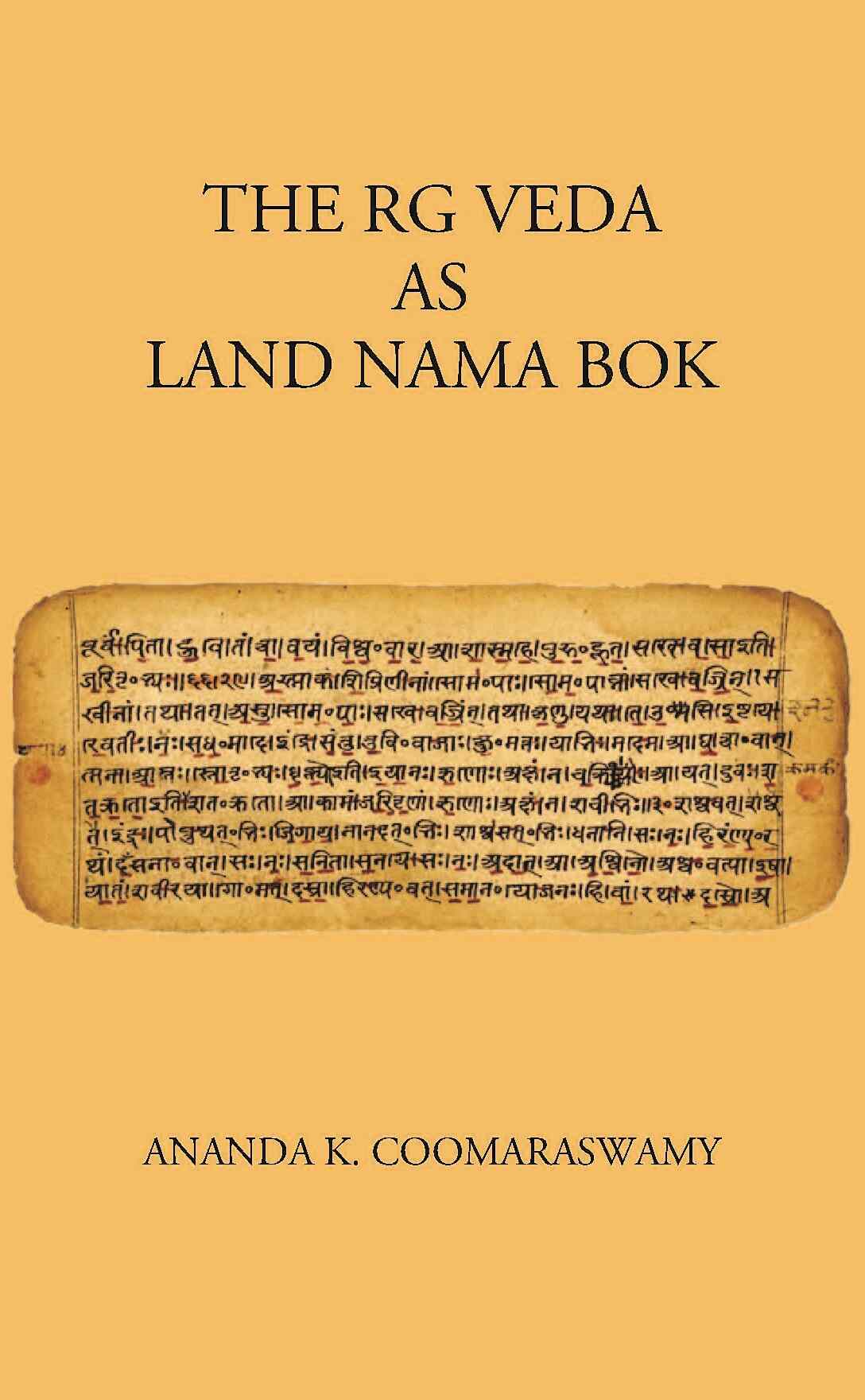 THE R. G VEDA AS LAND NAMA BOK - Gyan Books - Distacart