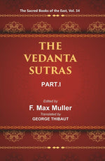 Thumbnail for The Sacred Books of the East (THE VEDANTA-SUTRAS, PART-I) 34th - Gyan Books - Distacart