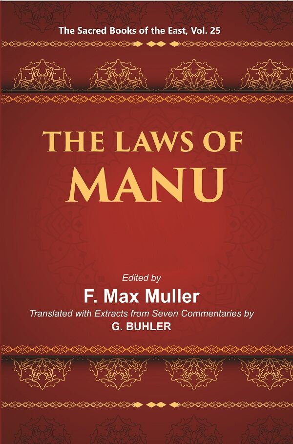 The Sacred Books of the East (THE LAWS OF MANU) 25th - Gyan Books - Distacart
