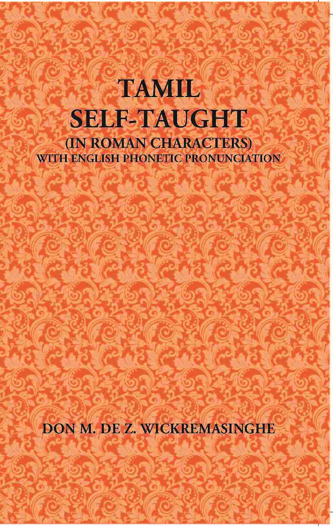 Tamil Self-Taught (In Roman Characters) With English Phonetic Pronunciation - Gyan Books - Distacart