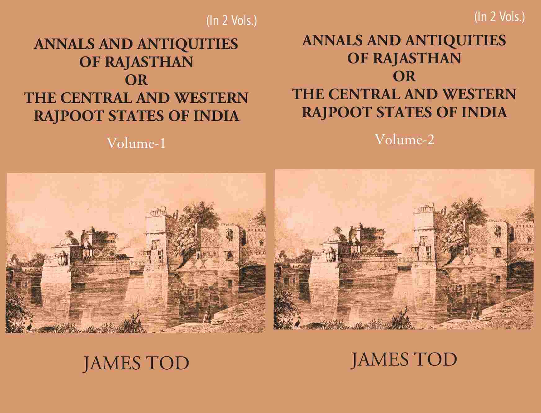 Annals And Antiquities Of Rajasthan Or The Central And Western Rajput States Of India 2 Vols. Set - Gyan Books - Distacart