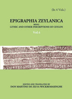 Thumbnail for Epigraphia Zeylanica Being Lithic And Other Inscriptions Of Ceylon 4 Vols. Set - Gyan Books - Distacart