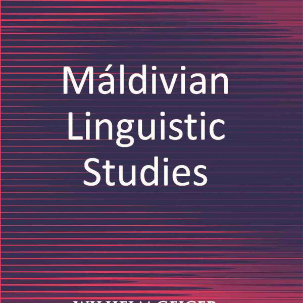 Maldivian Linguistic Studies - Gyan Books - Distacart