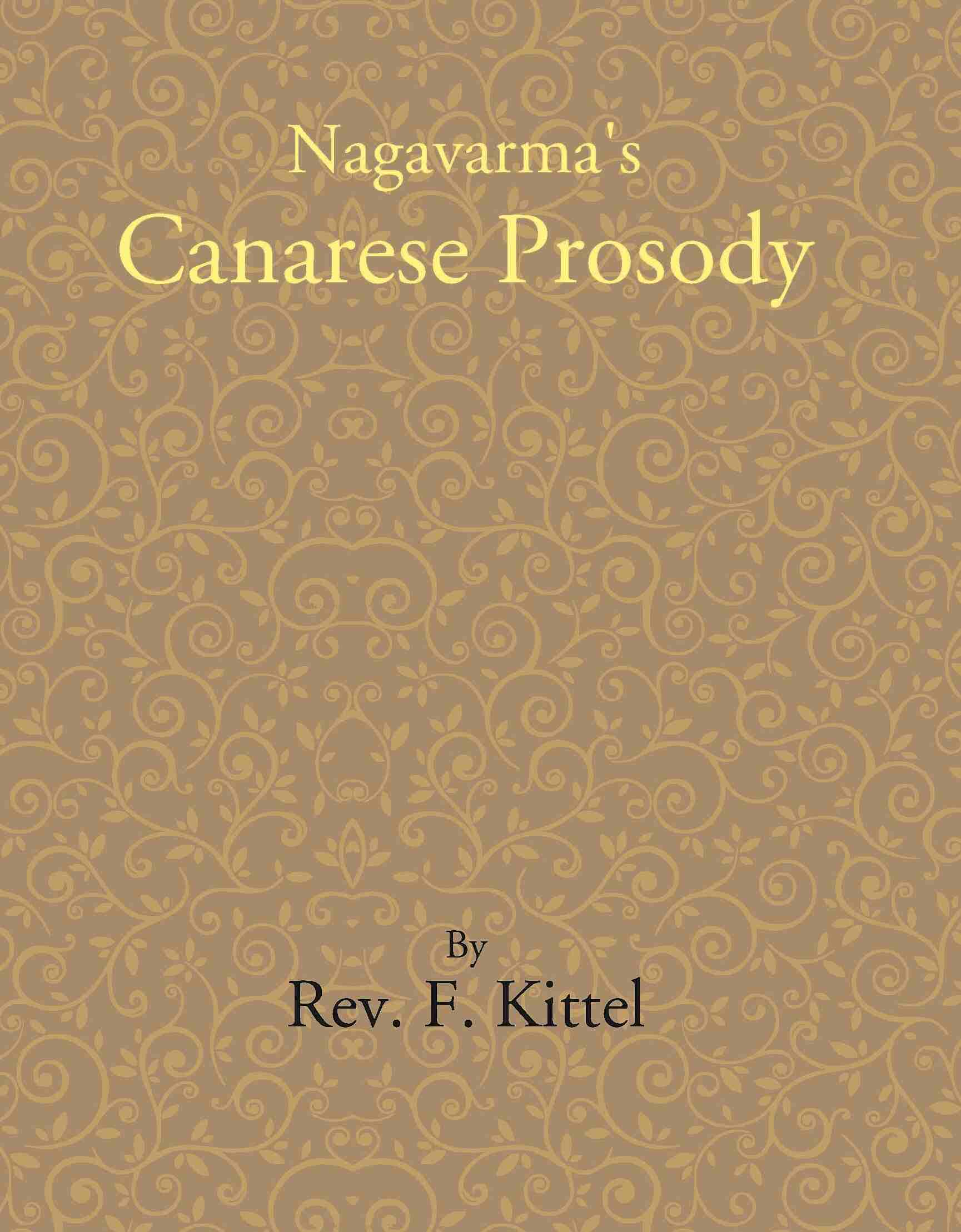 Nagavarma's Canarese Prosody - Gyan Books - Distacart