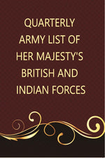 Thumbnail for The Quarterly Army List Of Her Majesty’S British And Indian Forces - Gyan Books - Distacart