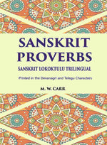 Thumbnail for Sanskrit Proverbs Sanskrit Lokoktulu Trilingual: Printed In The Devanagri And Telegu Characters - Gyan Books - Distacart