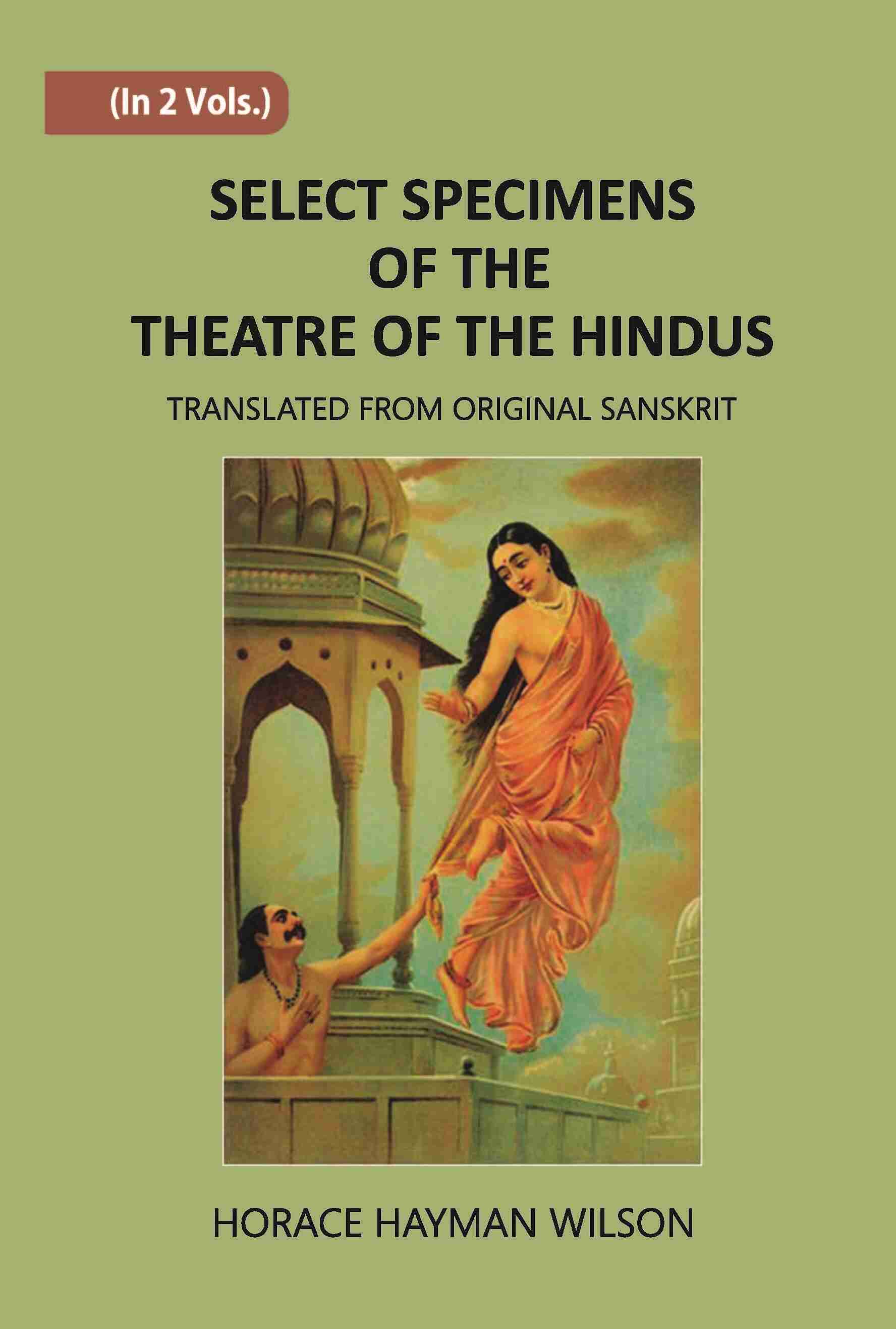 Select Specimens Of The Theatre Of The Hindus 2 Vols. Set - Gyan Books - Distacart
