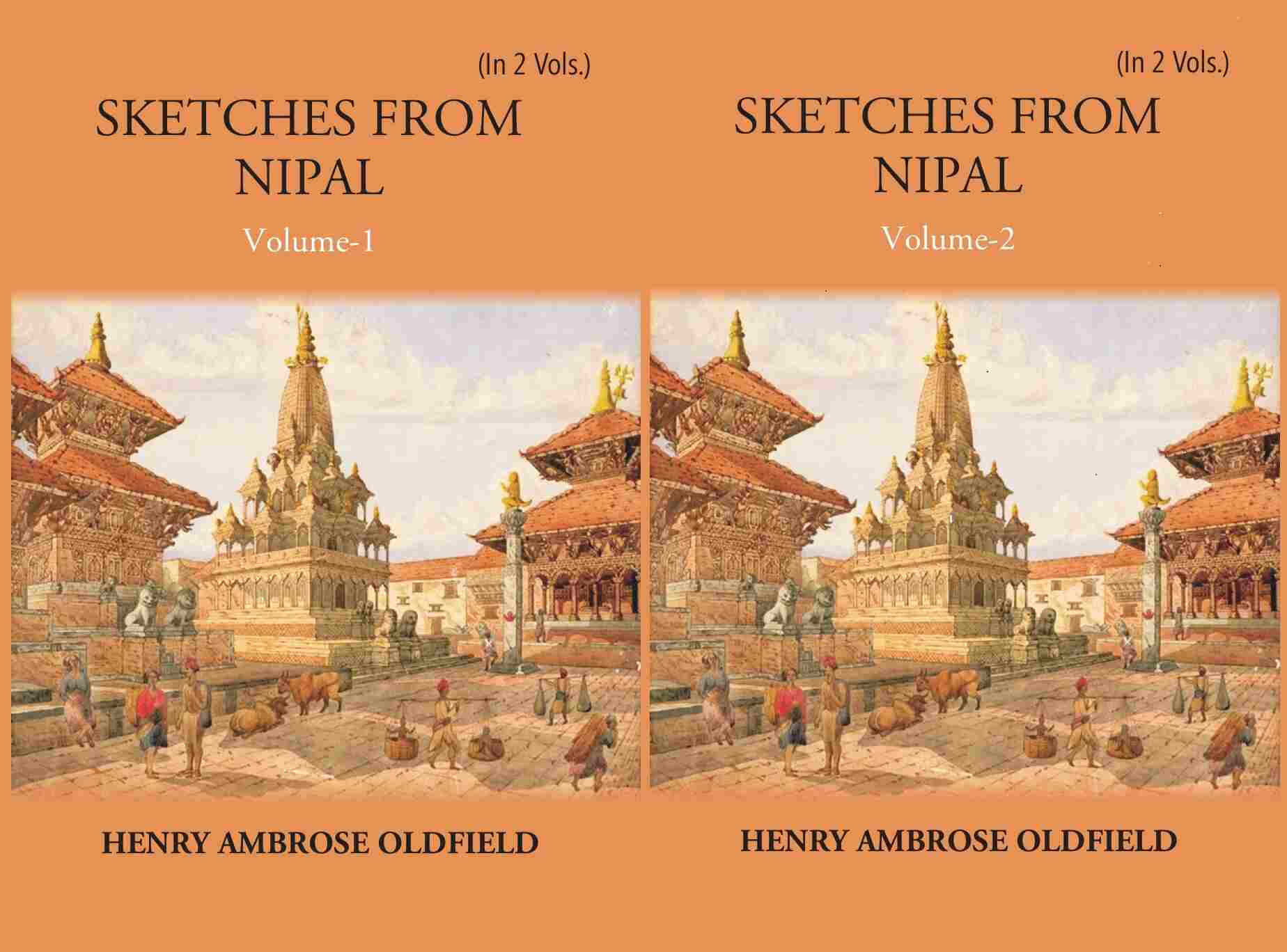 Sketches From Nipal: Historical And Descriptive 2 Vols. Set - Gyan Books - Distacart