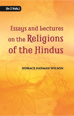 Thumbnail for Essays And Lectures On The Religions Of The Hindus Vol. 2nd - Gyan Books - Distacart
