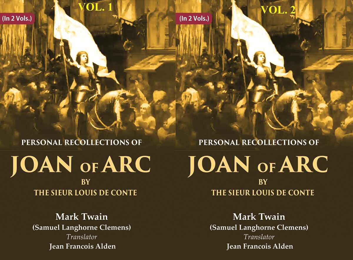 Personal Recollections of Joan of Arc by the Sieur Louis de Conte 2 Vols. Set - Gyan Books - Distacart