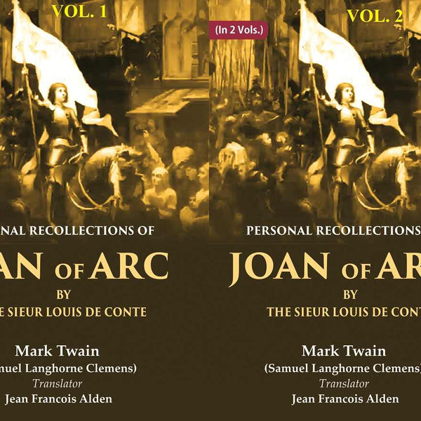 Personal Recollections of Joan of Arc by the Sieur Louis de Conte 2 Vols. Set - Gyan Books - Distacart