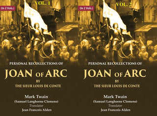 Personal Recollections of Joan of Arc by the Sieur Louis de Conte 2 Vols. Set - Gyan Books - Distacart