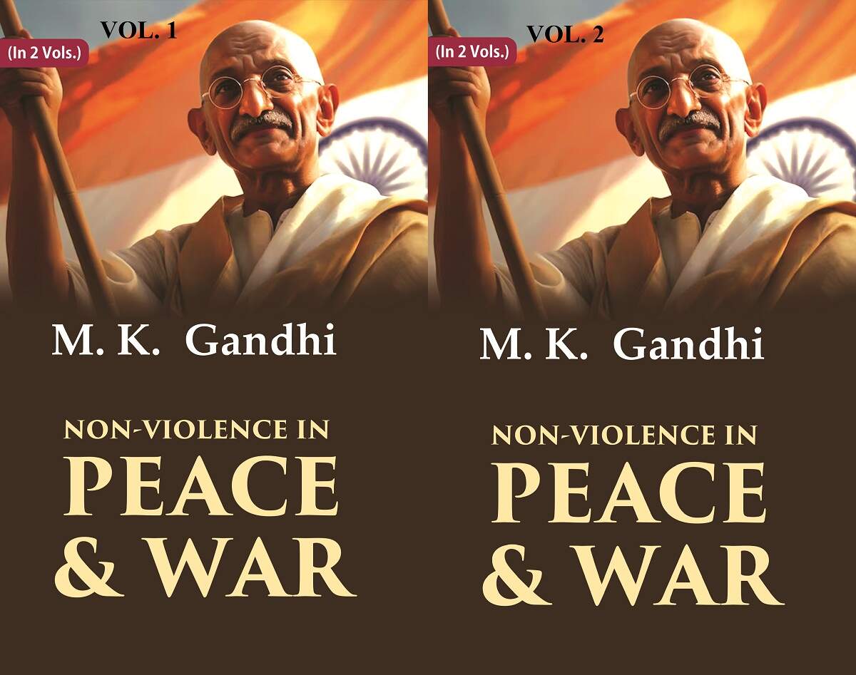Non-violence in Peace & War 2 Vols. Set - Gyan Books - Distacart