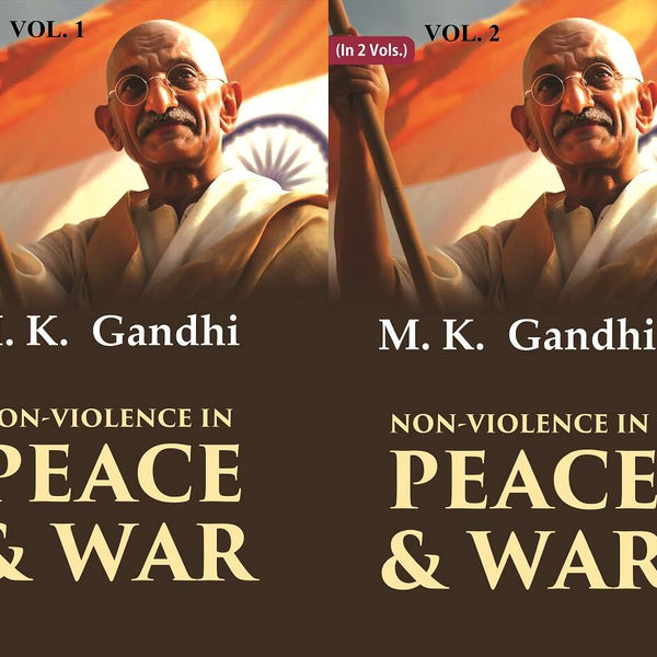 Non-violence in Peace & War 2 Vols. Set - Gyan Books - Distacart