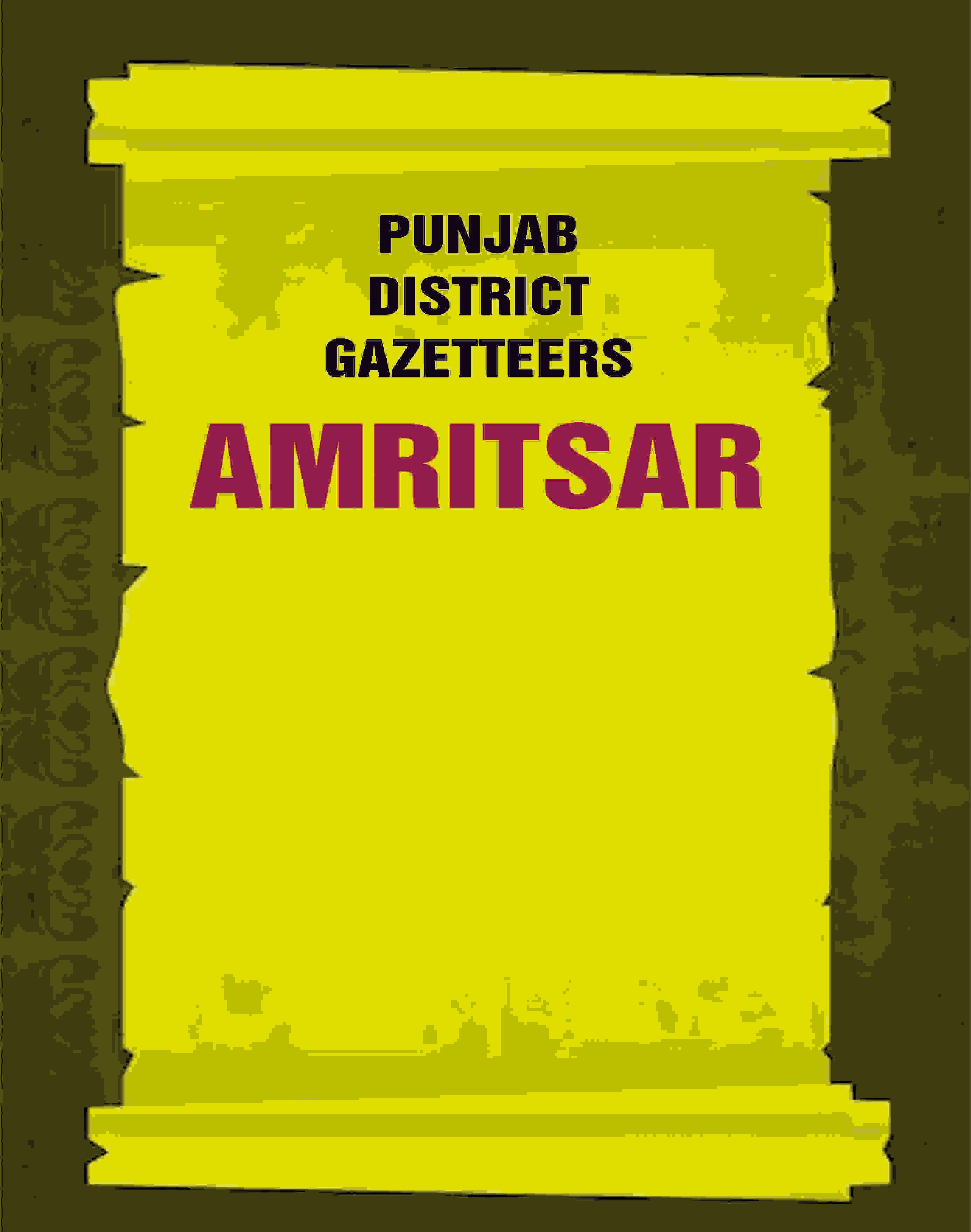 Punjab District Gazetteers: Amritsar 2nd - Gyan Books - Distacart