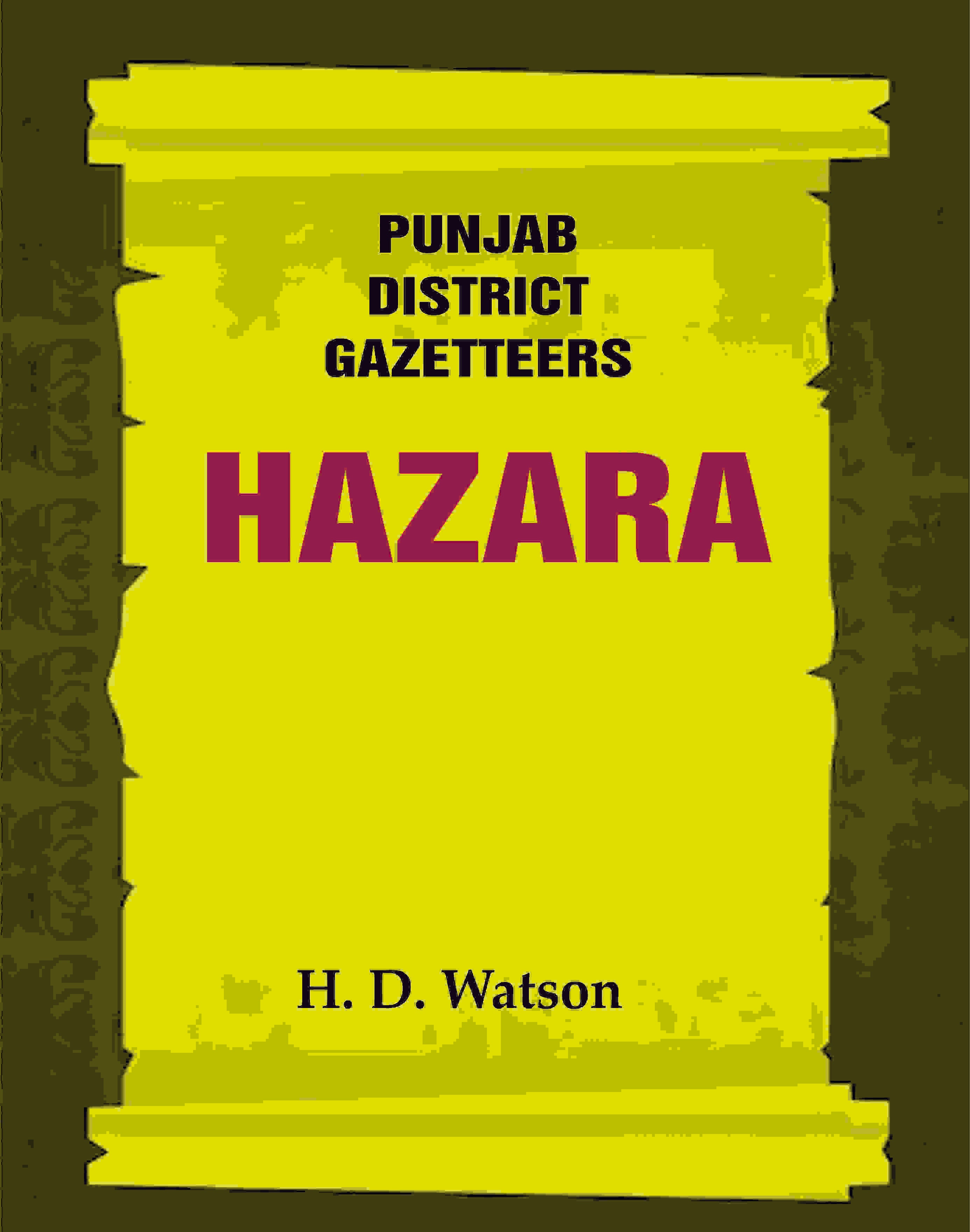 Punjab District Gazetteers: Hazara 10th - Gyan Books - Distacart