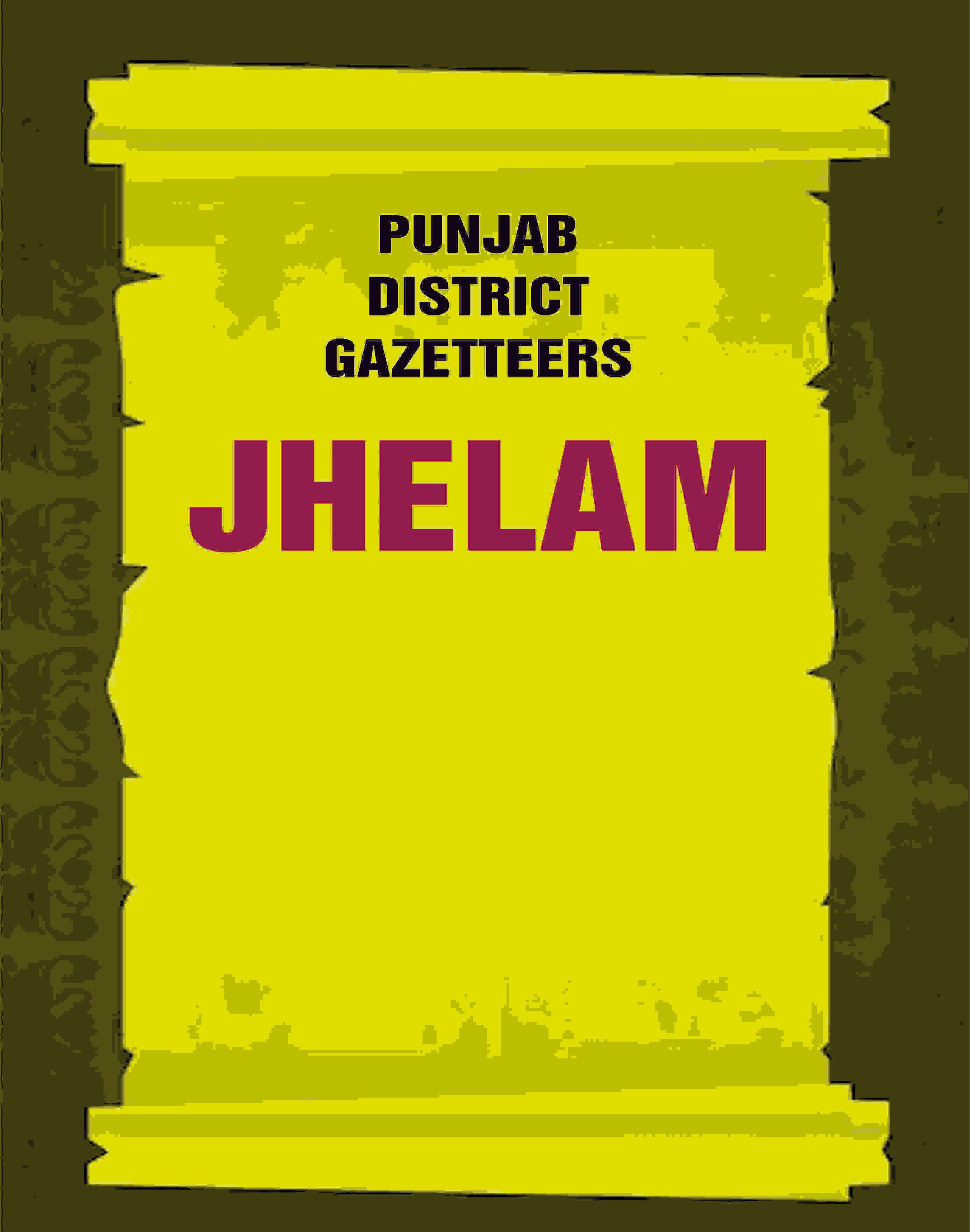 Punjab District Gazetteers: Jhelam 14th - Gyan Books - Distacart