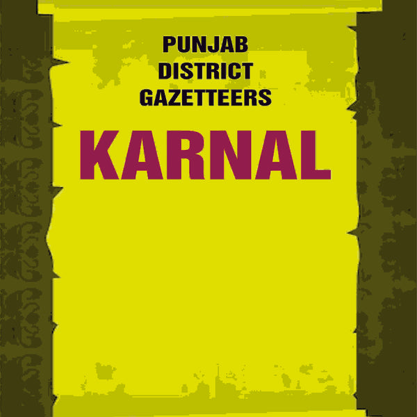 Punjab District Gazetteers: Karnal 18th - Gyan Books - Distacart