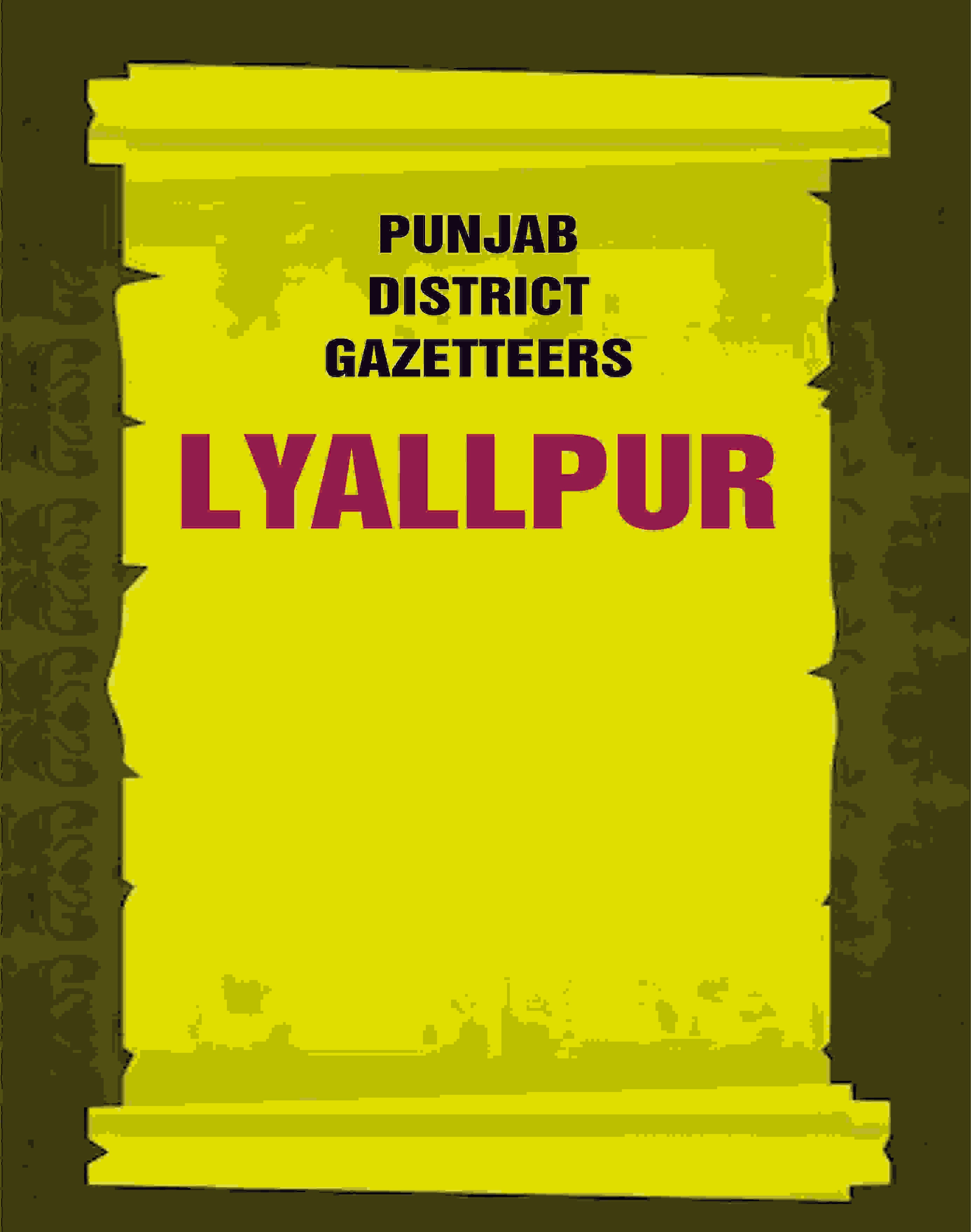 Punjab District Gazetteers: Lyallpur 22nd - Gyan Books - Distacart