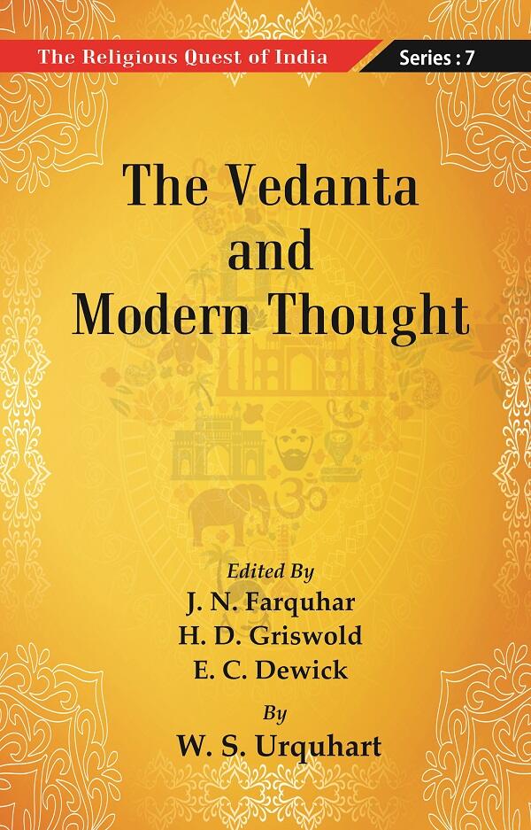 The Religious Quest of India : The Vedanta and Modern Thought Series : 7 - Gyan Books - Distacart