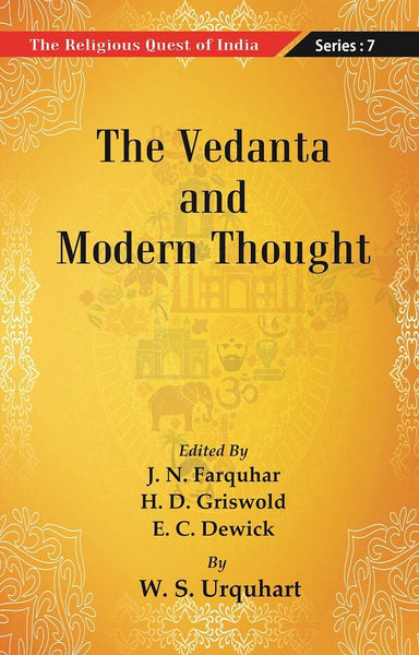 The Religious Quest of India : The Vedanta and Modern Thought Series : 7 - Gyan Books - Distacart
