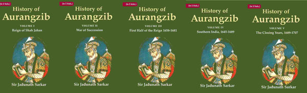 History of Aurangzib 5 Vols. Set - Gyan Books - Distacart
