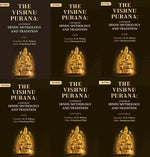 Thumbnail for The Vishnu Purana: A System of Hindu Mythology and Tradition 5 Vols. Set - Gyan Books