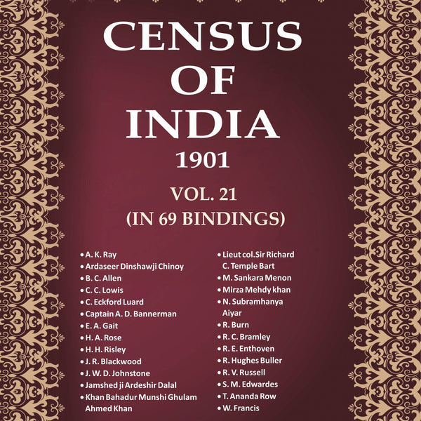 Census of India 1901 21 Vols. In 65 Bindings - Gyan Books - Distacart
