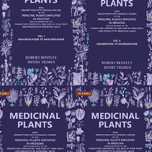 Medicinal Plants: Being Descriptions With Original Figures Of The Principal Plants Employed 4 Vols. Set - Gyan Books - Distacart