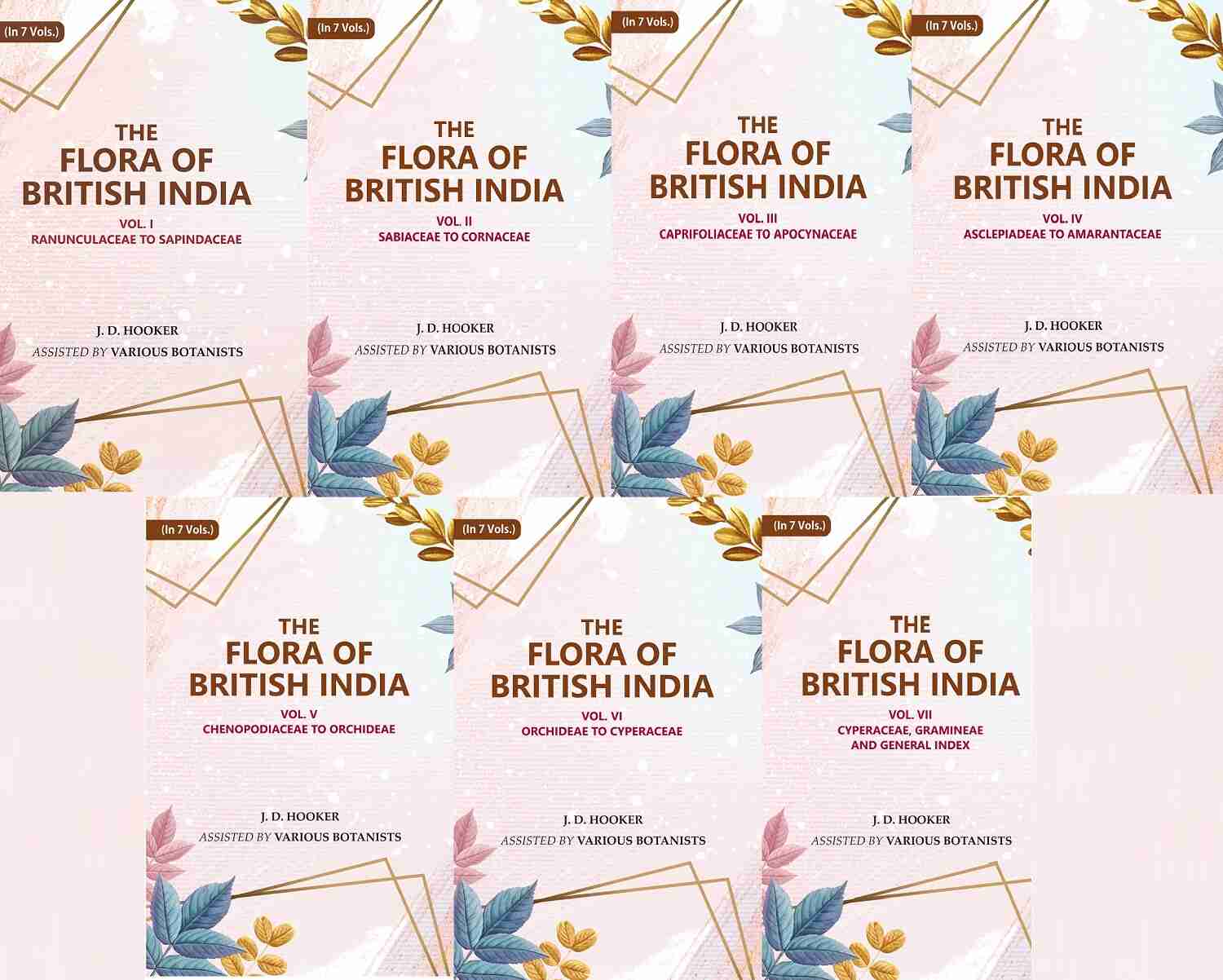 The Flora of British India 7 Vols. Set - Gyan Books - Distacart