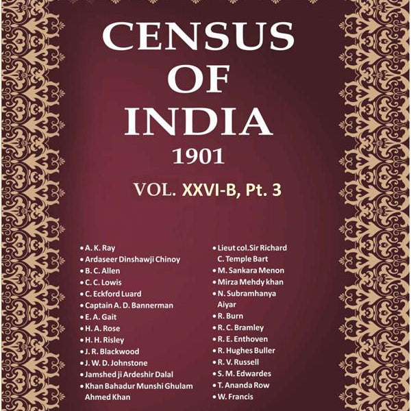 Census of India 1901: Travancore - Provincial Tables Book 64 Vol. XXVI-B, Pt. 3 - Gyan Books - Distacart