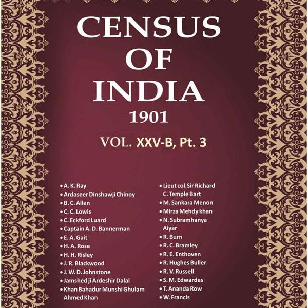 Census of India 1901: Rajputana - Provincial Tables Book 61 Vol. XXV-B, Pt. 3 - Gyan Books - Distacart