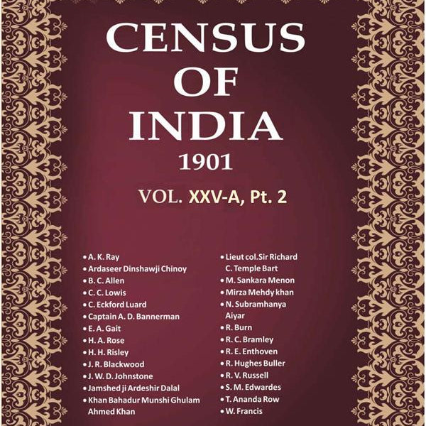 Census of India 1901: Rajputana - Imperial Tables Book 60 Vol. XXV-A, Pt. 2 - Gyan Books - Distacart