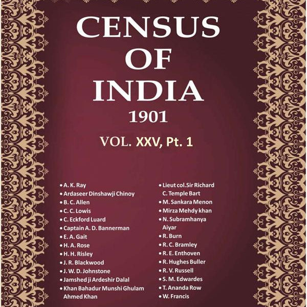Census of India 1901: Rajputana - Report Book 59 Vol. XXV, Pt. 1 - Gyan Books - Distacart