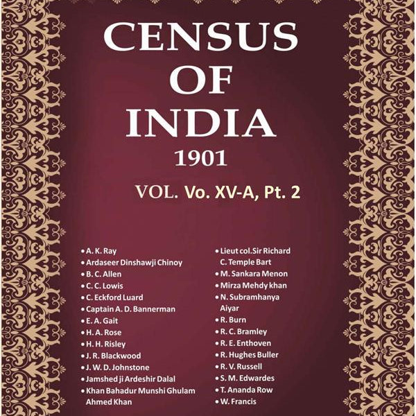 Census of India 1901: Madras - Imperial Tables Book 36 Vo. XV-A, Pt. 2 - Gyan Books - Distacart