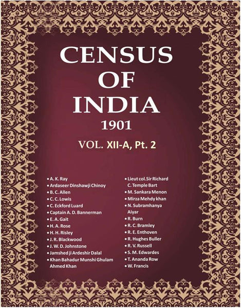 Census of India 1901: Burma - Imperial Tables Book 29 Vol. XII-A, Pt. 2 - Gyan Books