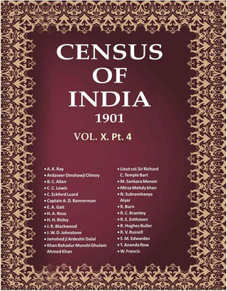 Census of India 1901: Bombay (Town & Island) - History Book 25 Vol. X. Pt. 4 - Gyan Books - Distacart