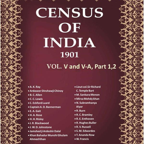 Census of India 1901: Baluchistan - Report & Imperial Tables Book 10 Vol. V and V-A, Part 1,2 - Gyan Books - Distacart