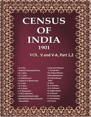 Census of India 1901: Baluchistan - Report & Imperial Tables Book 10 Vol. V and V-A, Part 1,2 - Gyan Books - Distacart