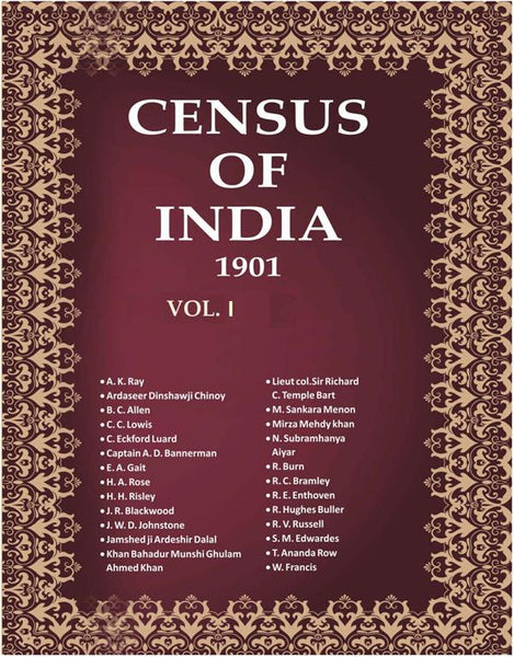 Census Of India : India - Ethnographic Appendices : Being The Data Upon Which The Caste Chapter 1901 4 Vol. - Gyan Books