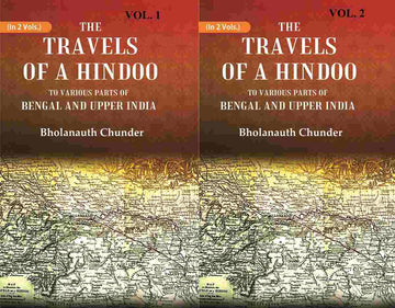 The Travels of a Hindoo To Various Parts of Bengal and Upper India 2 Vols. Set - Gyan Books - Distacart