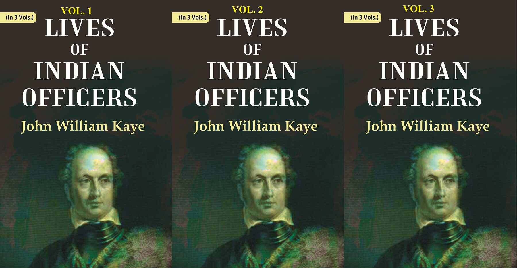 Lives of Indian Officers 3 Vols. Set - Gyan Books - Distacart