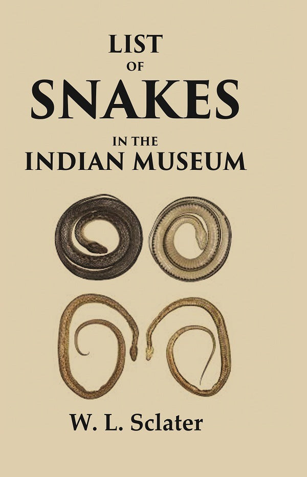 List of Snakes in the Indian Museum - Gyan Books - Distacart