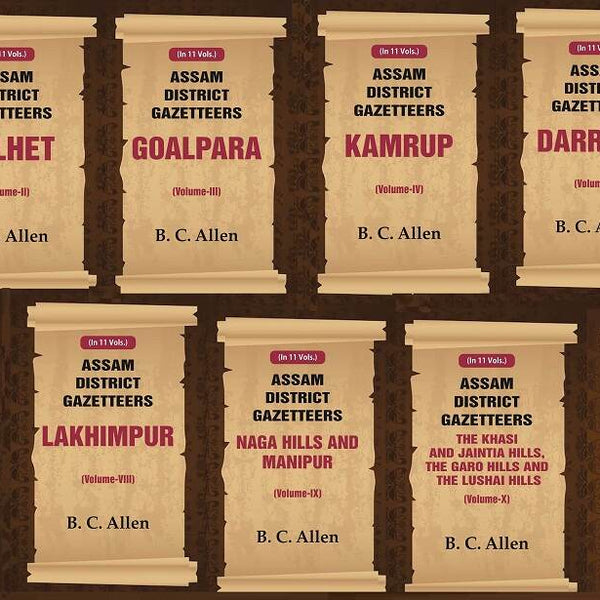 Assam District Gazetteers 11 Vols. Set - Gyan Books - Distacart