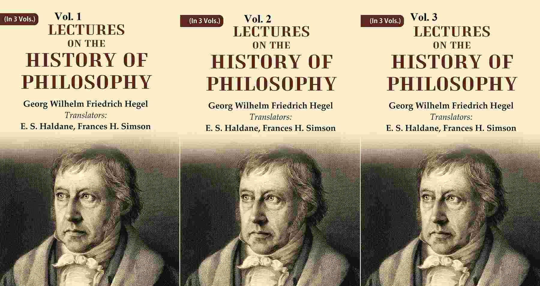 Lectures on the history of philosophy 3 Vols. Set - Gyan Books - Distacart