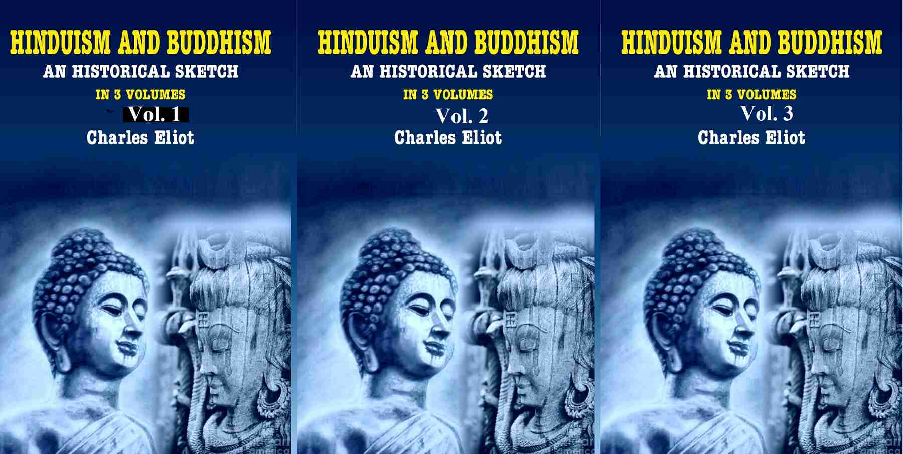 Hinduism and Buddhism An Historical Sketch 3 Vols. Set - Gyan Books - Distacart