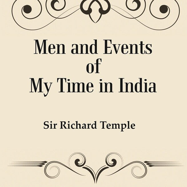 Men and Events of My Time in India - Gyan Books - Distacart