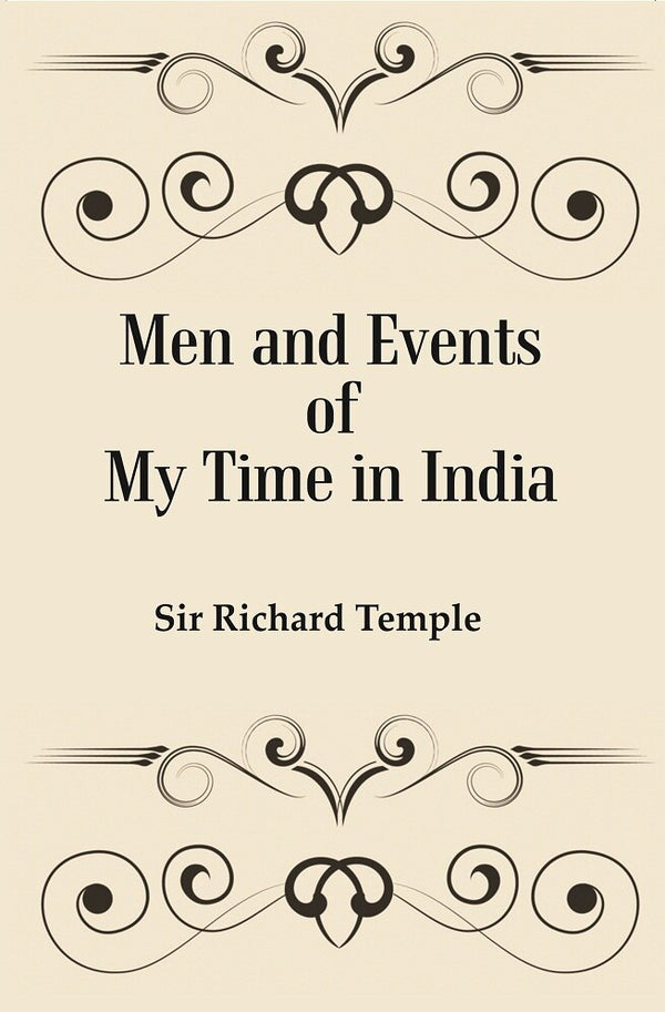 Men and Events of My Time in India - Gyan Books - Distacart